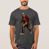 Hillbilly Rednek Patriotic Beer Drink T-shirt (Voorkant)