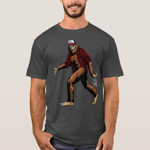 Hillbilly Rednek Patriotic Beer Drink T-shirt