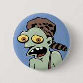 Hillbilly Zombie Ronde Button 5,7 Cm (Voorkant)
