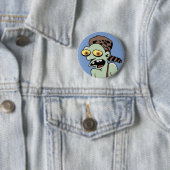 Hillbilly Zombie Ronde Button 5,7 Cm (In situ)