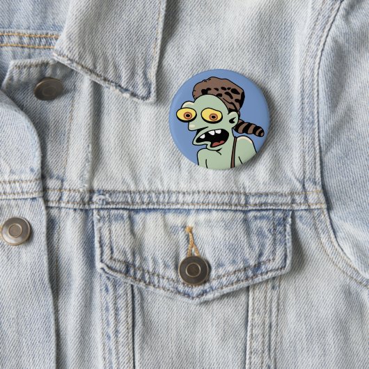 Hillbilly Zombie Ronde Button 5,7 Cm (In situ)
