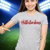 Hillclimbers Gloeiend Script Tshirt