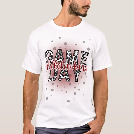 Hillclimbers Spel Dag Tshirt (Voorkant)