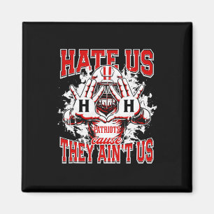 Hillcrest Patriots Logo haten ons omdat ze ons min Magneet