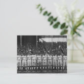 Hilldale Club honkbalteam Colour World Series Briefkaart (Staand voorkant)