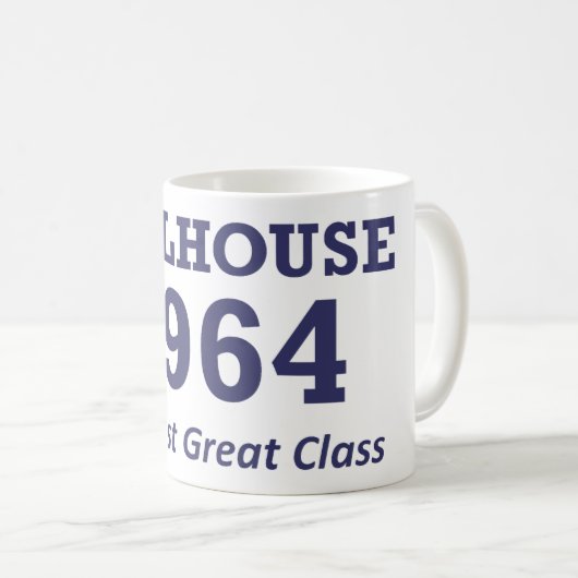 Hillhouse '64 standaard mok (Voorkant rechts)