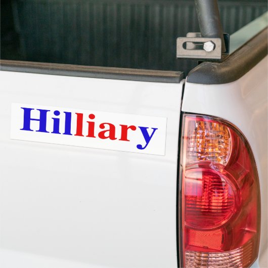 "Hilliary" Bumpersticker (Op Truck)