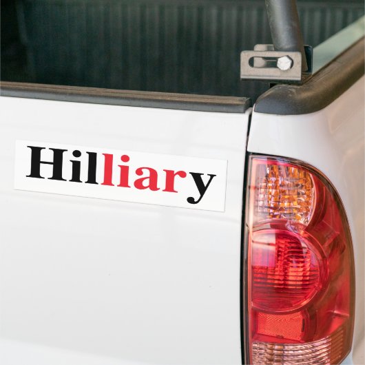 "Hilliary" Bumpersticker (Op Truck)
