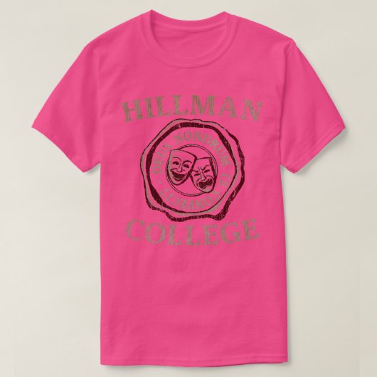 Hillman College 1881 T-shirt (Design voorkant)