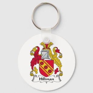 Hillman Family Crest Sleutelhanger