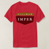 Hillman Imp Imper 1960s Britse klassieke auto T-shirt (Design voorkant)