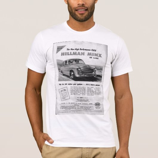 Hillman Minx T-shirt (Voorkant)