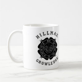 Hillmax Groknowledge Logo Zwart Wit Koffiemok