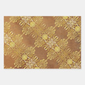 Hillrose Gold, Woodbury en Floral Sampler Inpakpapier Vel (Voorkant 3)