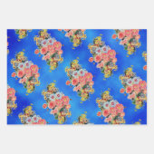 Hillrose Gold, Woodbury en Floral Sampler Inpakpapier Vel (Voorkant 2)