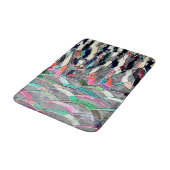 Hills and Mountains Abstract Waterverf Bath Mat (Gekanteld)