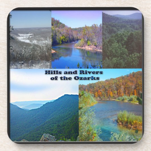 Hills and Rivers of the Ozarks Drankjes Onderzetter (Voorkant)