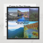 Hills and Rivers of the Ozarks Kaart (Voorkant / Achterkant)