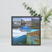 Hills and Rivers of the Ozarks Kaart (Staand voorkant)