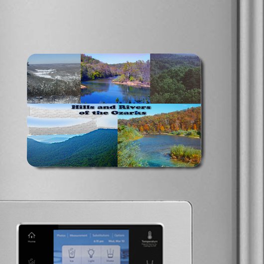 Hills and Rivers of the Ozarks Magneet