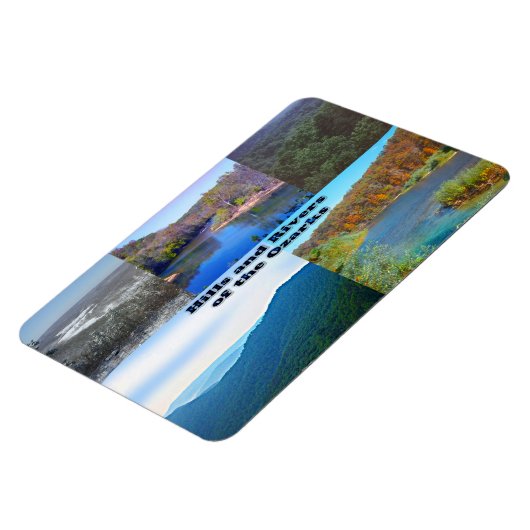 Hills and Rivers of the Ozarks Magneet (Linkerzijde)