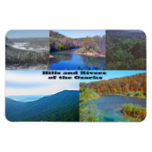 Hills and Rivers of the Ozarks Magneet (Horizontaal)