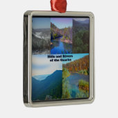 Hills and Rivers of the Ozarks Metalen Ornament (Rechts)