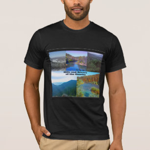 Hills and Rivers of the Ozarks T-shirt