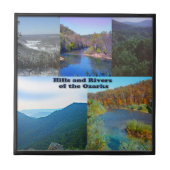 Hills and Rivers of the Ozarks Tegeltje (Voorkant)