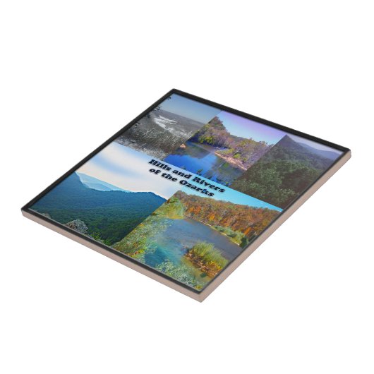 Hills and Rivers of the Ozarks Tegeltje (Zijkant)