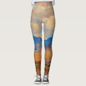 Hills bij Tumacacori Mission, Arizona, door Dixon Leggings (Voorkant)