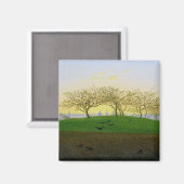 Hills en Plowed Fields nabij Dresden Magneet (Voorkant / Achterkant)