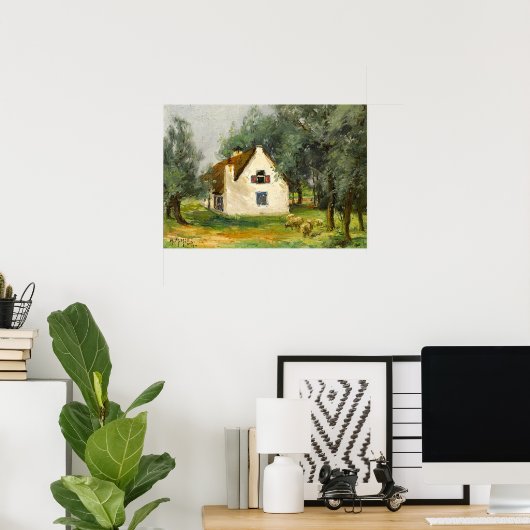 Hills - Het Witte Huis Poster (Thuiskantoor)