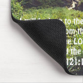 Hills, ik zal naar de heuvels kijken... muismat (Hoek)