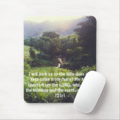 Hills, ik zal naar de heuvels kijken... muismat (Met muis)