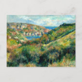 Hills in de baai van Moulin Huet, Renoir Briefkaart (Voorkant)