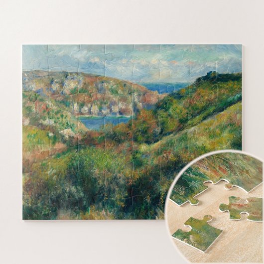 Hills in de baai van Moulin Huet, Renoir Legpuzzel