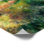 Hills in de baai van Moulin Huet, Renoir Poster (Hoek)