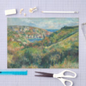 Hills in de baai van Moulin Huet, Renoir Tissuepapier (Craft)