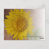 Hills in Summer Briefkaart (Achterkant)