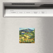Hills in the French Provence - Paul Cezanne - c187 Magneet (Insitu (Vaatwasser))