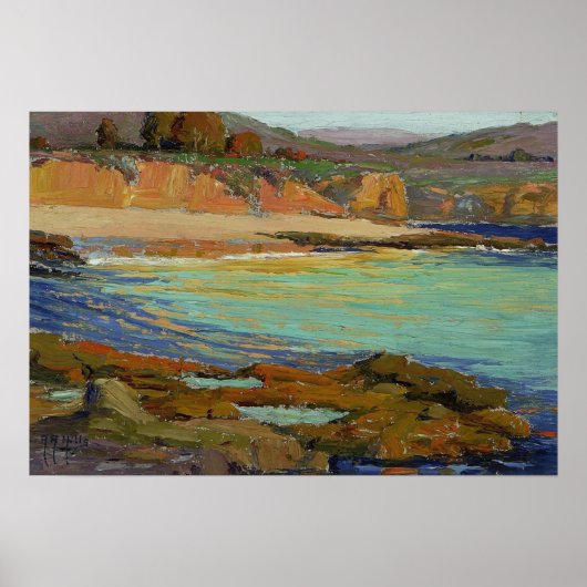 Hills - Kustafval Uitzicht Poster (Voorkant)