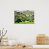 Hills - Laguna Canyon Winter Poster (Keuken)