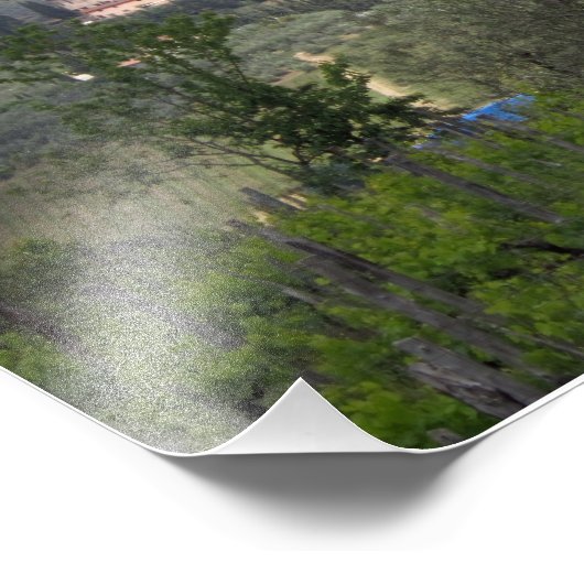 Hills of Chianti Foto Afdruk (Hoek)