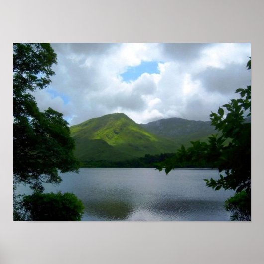 Hills of Connemara Poster (Voorkant)