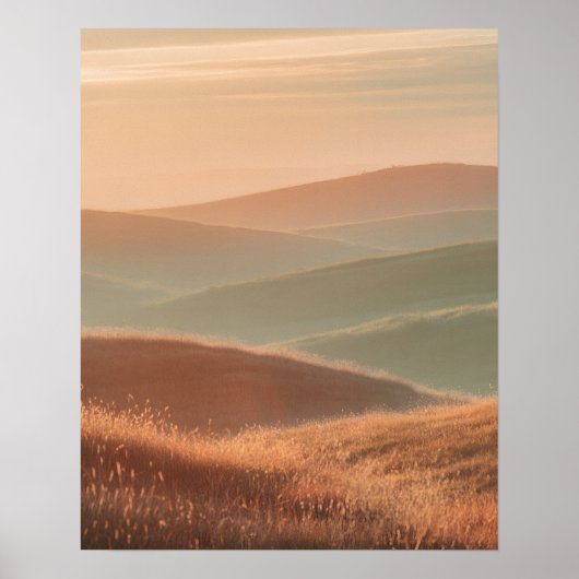 Hills of Gold Poster (Voorkant)