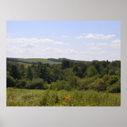 Hills of Pennsylvania Poster (Voorkant)