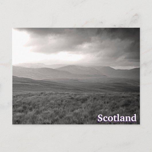 Hills of Perthshire, Schotland Briefkaart (Voorkant)