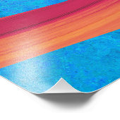 Hills on Ice Foto Afdruk (Hoek)