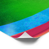 Hills on Ice Perfect Poster (Hoek)